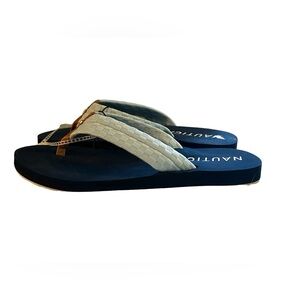 Nautica Blue Flip Flop Sandals